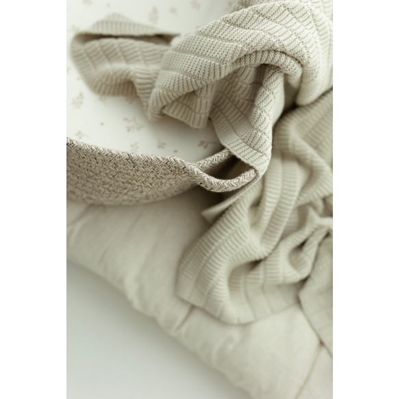 Bamboo Blanket 80x100 Light Beige - Vini - MY MEMI