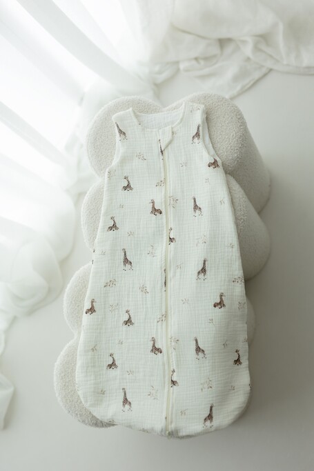 Śpiworek 0 - 5 mies. 1.0 TOG - giraffes - MY MEMI