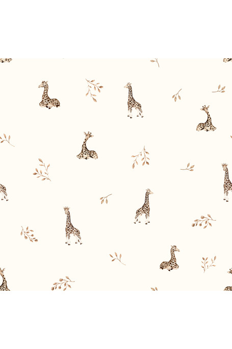 Bio Baumwolle Musselin Babyschlafsack 0 - 5 Monate 1.0 TOG - giraffes - MY MEMI 2