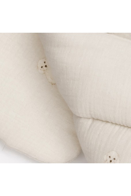 2in1 Bio Baumwolle Musselin Kegel / Bettwäsche - cavapoo - MY MEMI 2