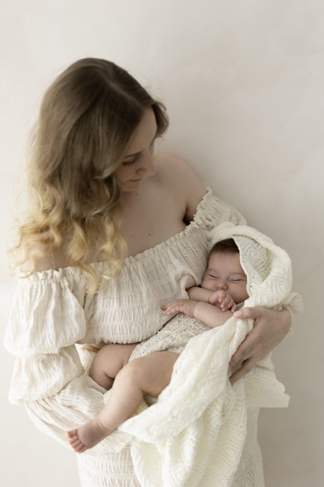 Kocyk ze 100% wełny merino cream Pearl - premium collection 2