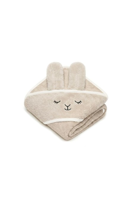 Bambus Handtuch Light Beige - sleeping alpaca - MY MEMI