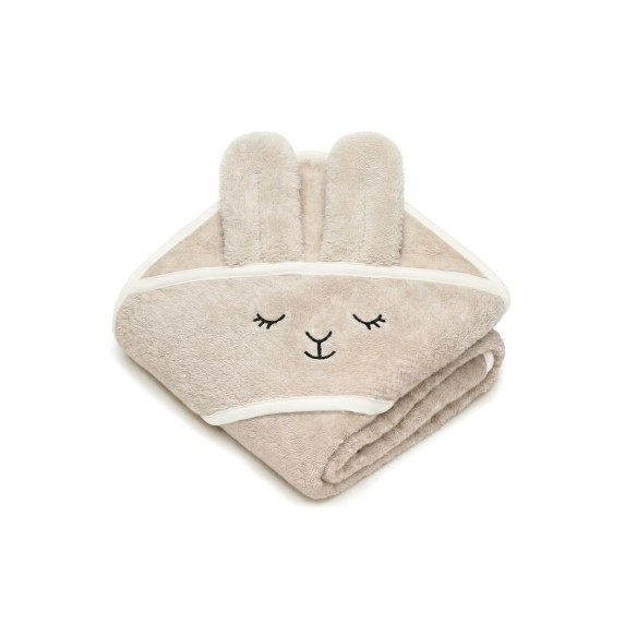 Bambus Handtuch Light Beige - sleeping alpaca - MY MEMI