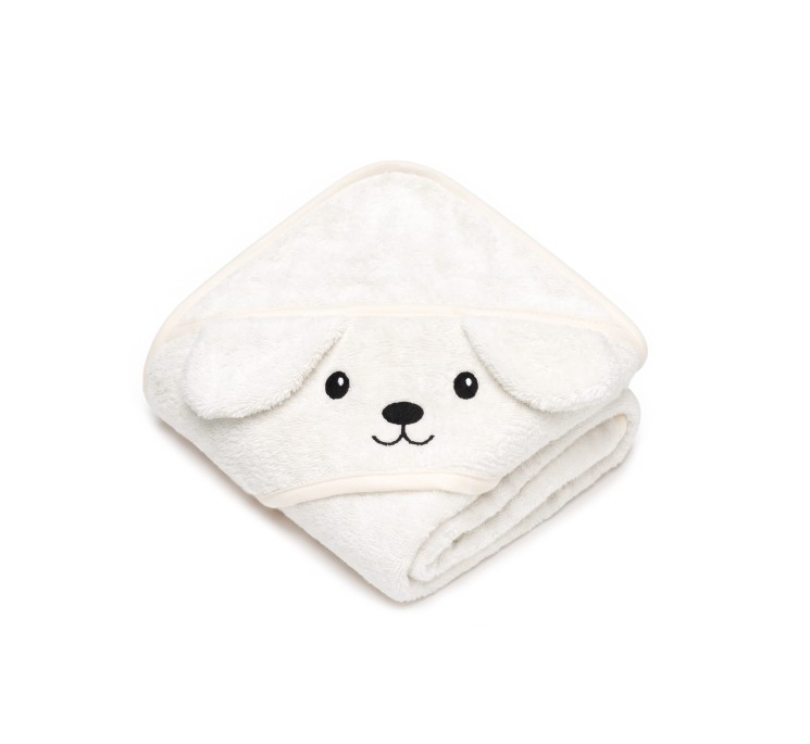 Bambusowy ręcznik cream - puppy - MY MEMI
