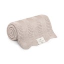 Bambusowy kocyk light beige 80x100 – fir