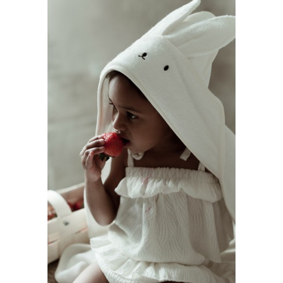Bambusowy ręcznik cream - rabbit
