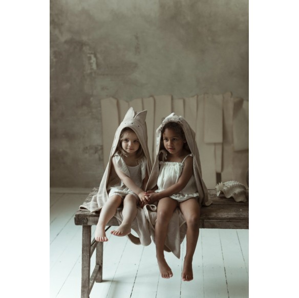 Bambusowy ręcznik beige - rabbit