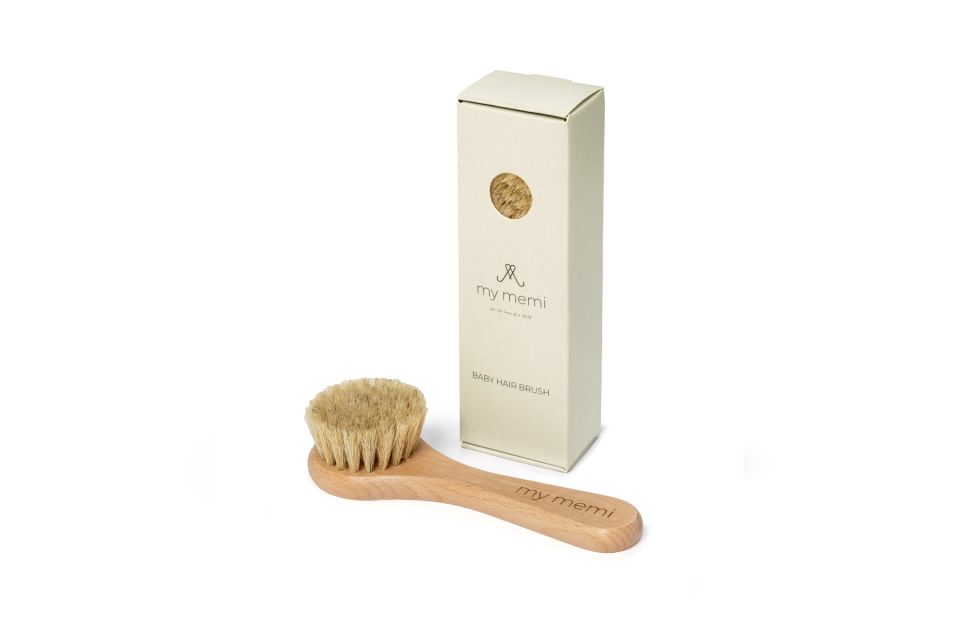 Bürste mit Naturborsten gegen Milchschorf MY MEMI