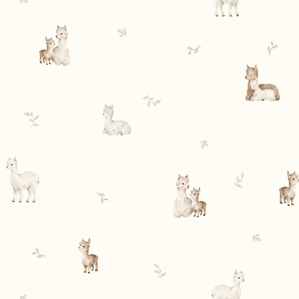 Bambus großes Handtuch- alpacas