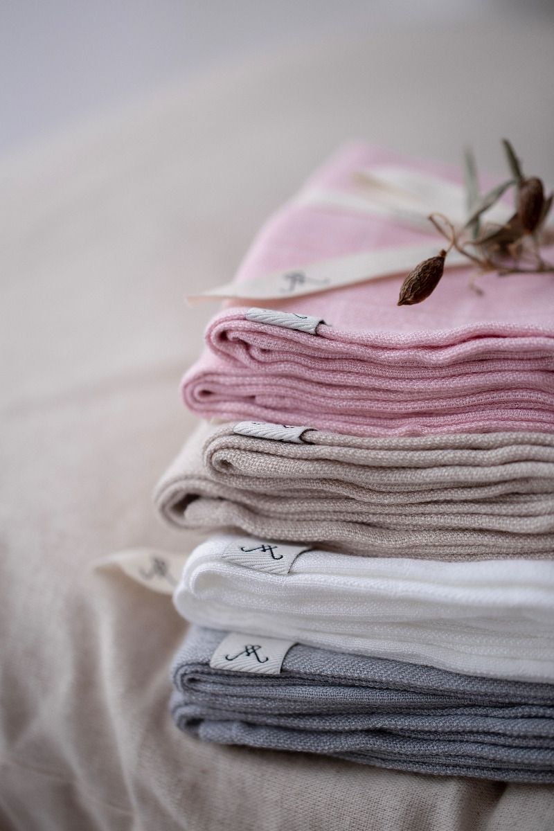 Bambus-Musselin-Windel 65x65 creme (cream) - MY MEMI