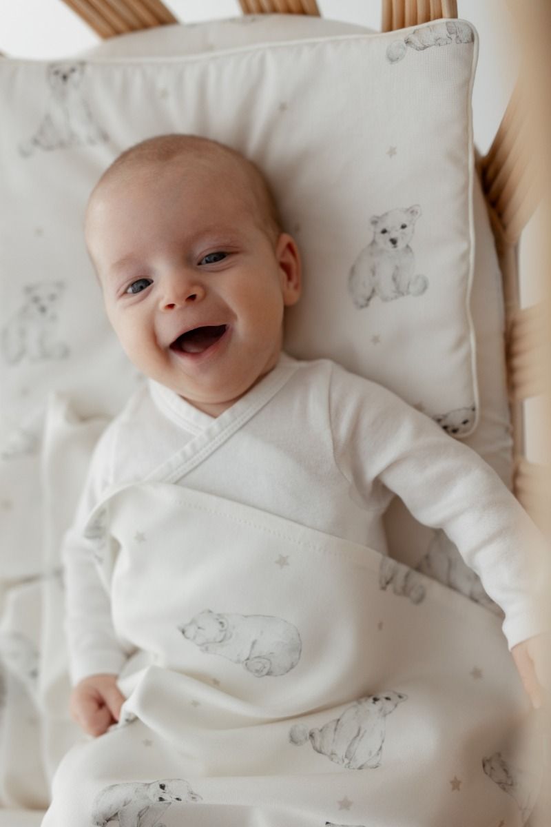 Bambuswickel 100x120 - little bears - MY MEMI