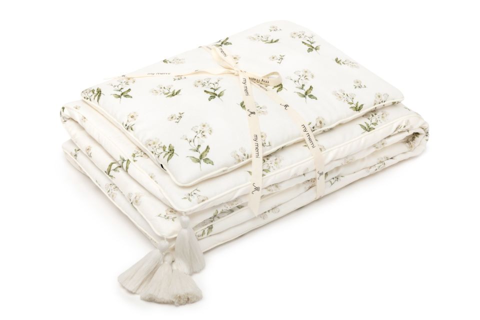 Bambusbettwäsche mit Füllung 75x95 - bells - MY MEMI