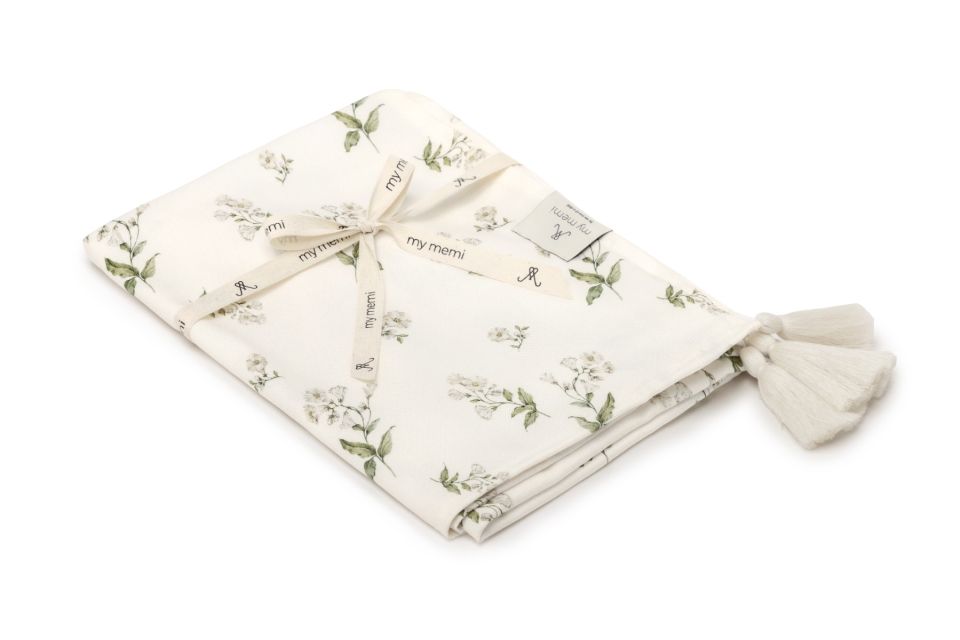 Bambuswickel 100x120 – bells - MY MEMI