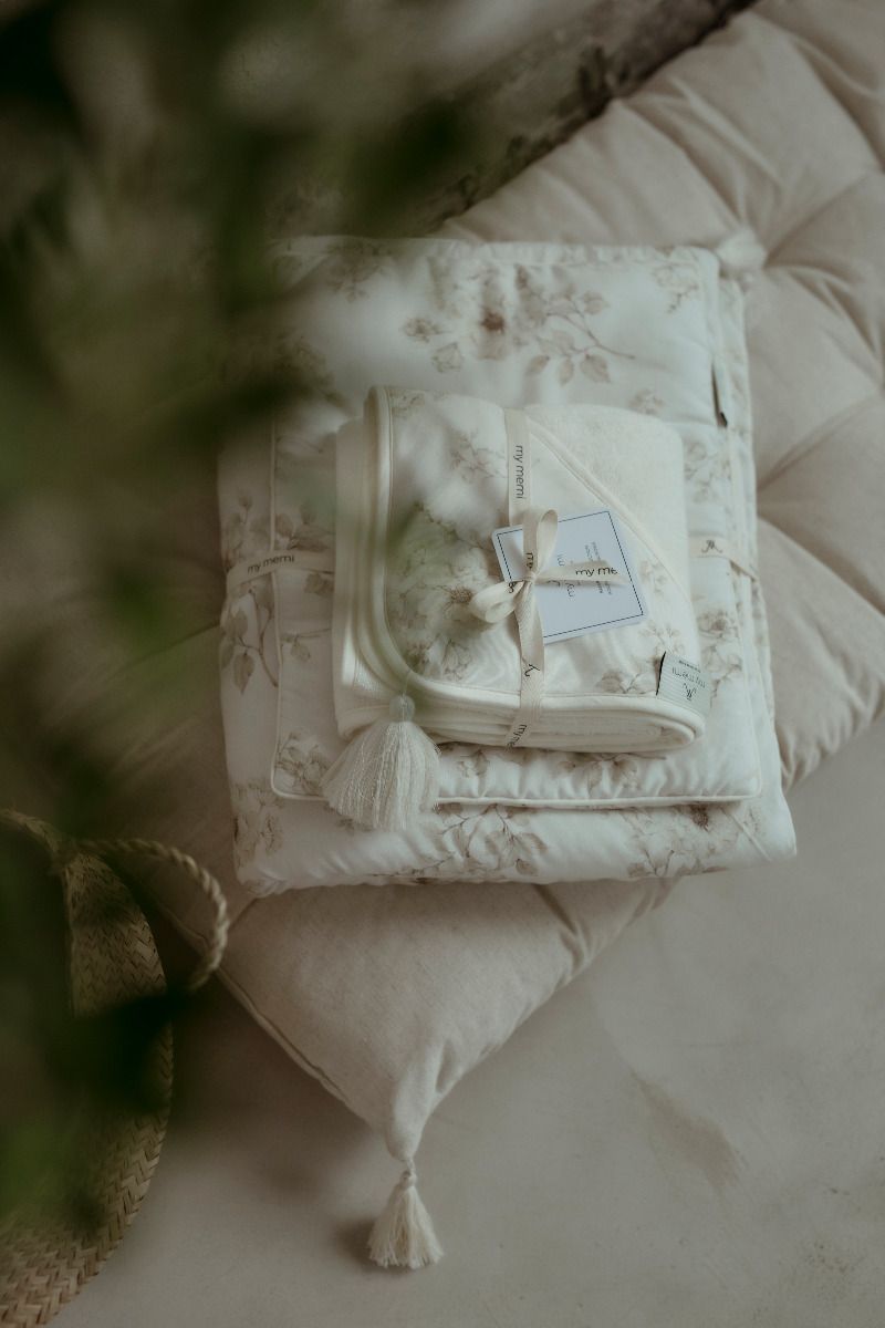 Bambuswickel 75x100 – Boho Flowers MY MEMI