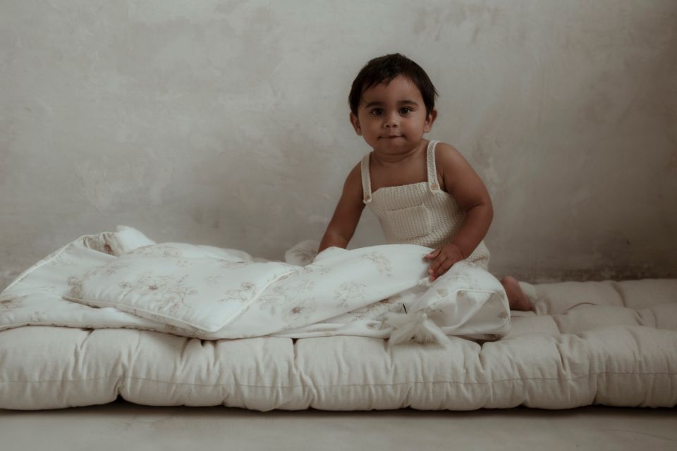 Bambuswickel 75x100 – Boho Flowers MY MEMI