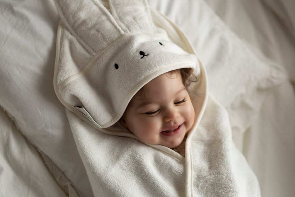 Bambus Handtuch Powder Pink (Puderrosa) - Rabbit MY MEMI