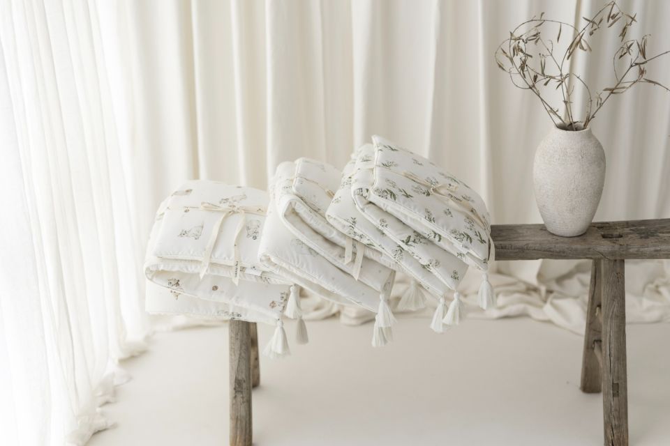 Bambuswickel 75x100 - bells - MY MEMI