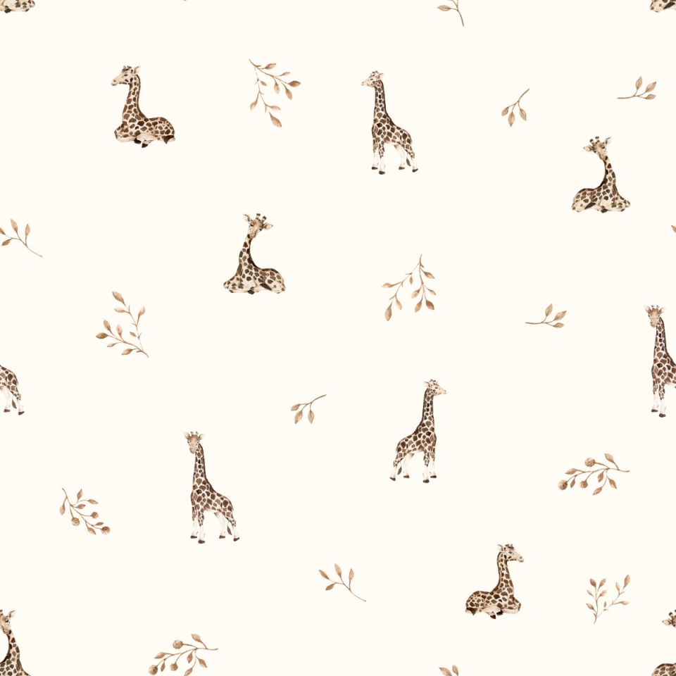 Bio Baumwolle Musselin Babyschlafsack 0 - 5 Monate 1.0 TOG - giraffes