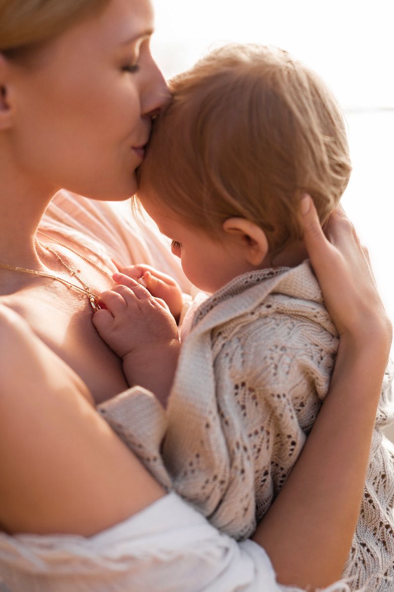 Durchbrochene Bambus Decke 80x100 Cream (Creme) MY MEMI