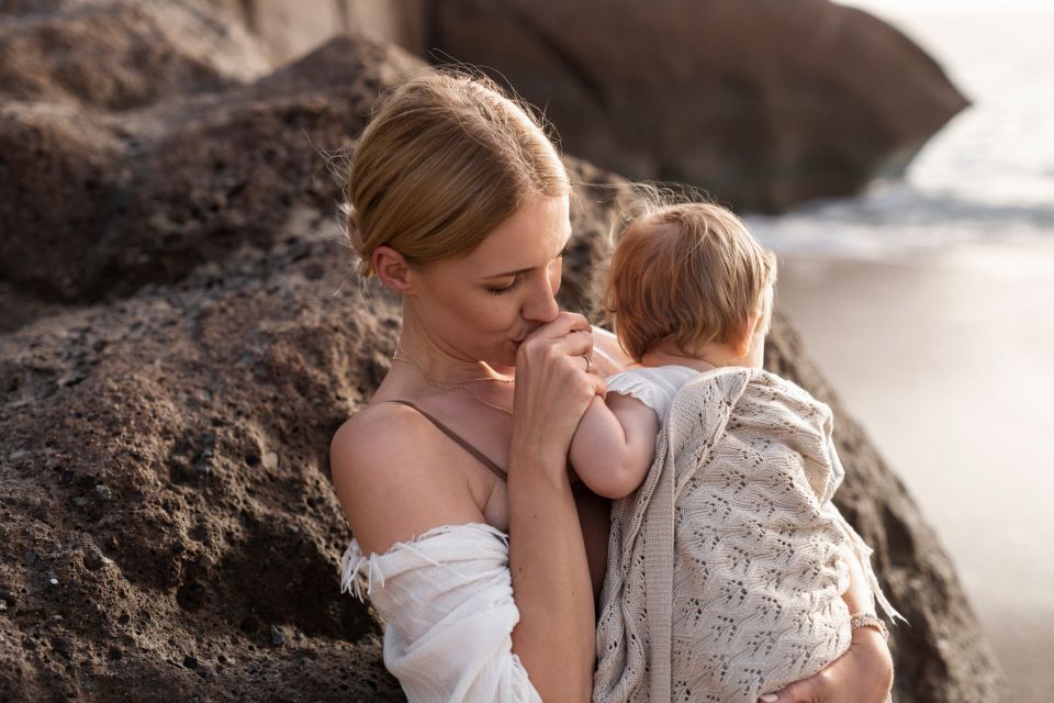 Durchbrochene Bambus Decke 80x100 Cream (Creme) MY MEMI