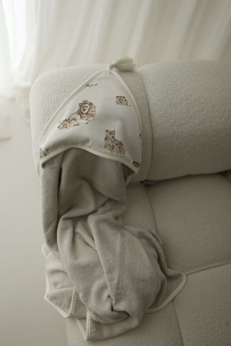 Bambus Musselin Windel 65x65 - lions 