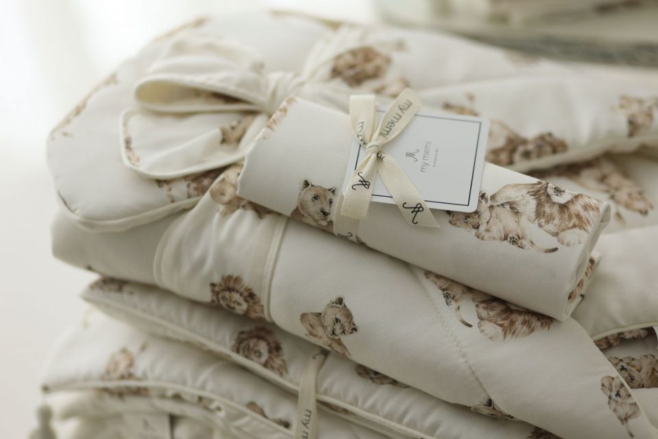 2in1 Bambus Kegel / Bettwäsche - lions 