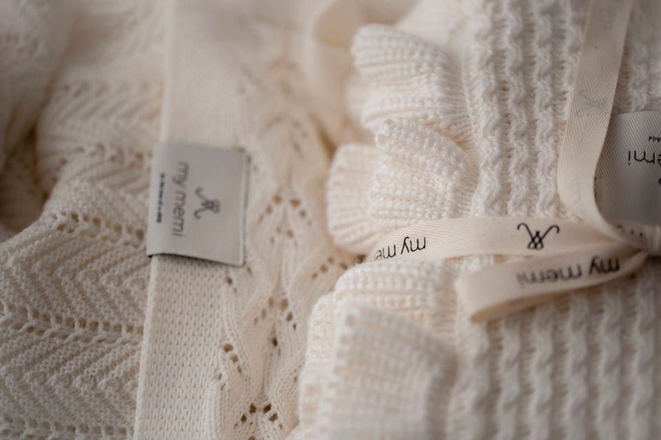 Durchbrochene Bambus Decke 80x100 Light Beige (Hellbeige) MY MEMI