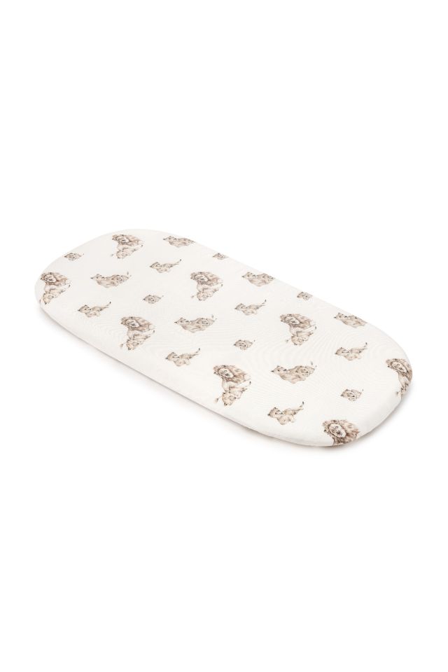 Bambuslaken für die Babytragetasche - lions 