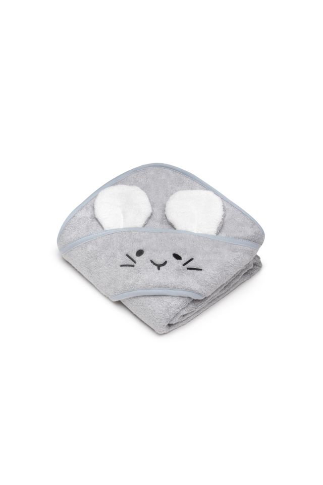 Bambus Handtuch Light Grey - Mouse
