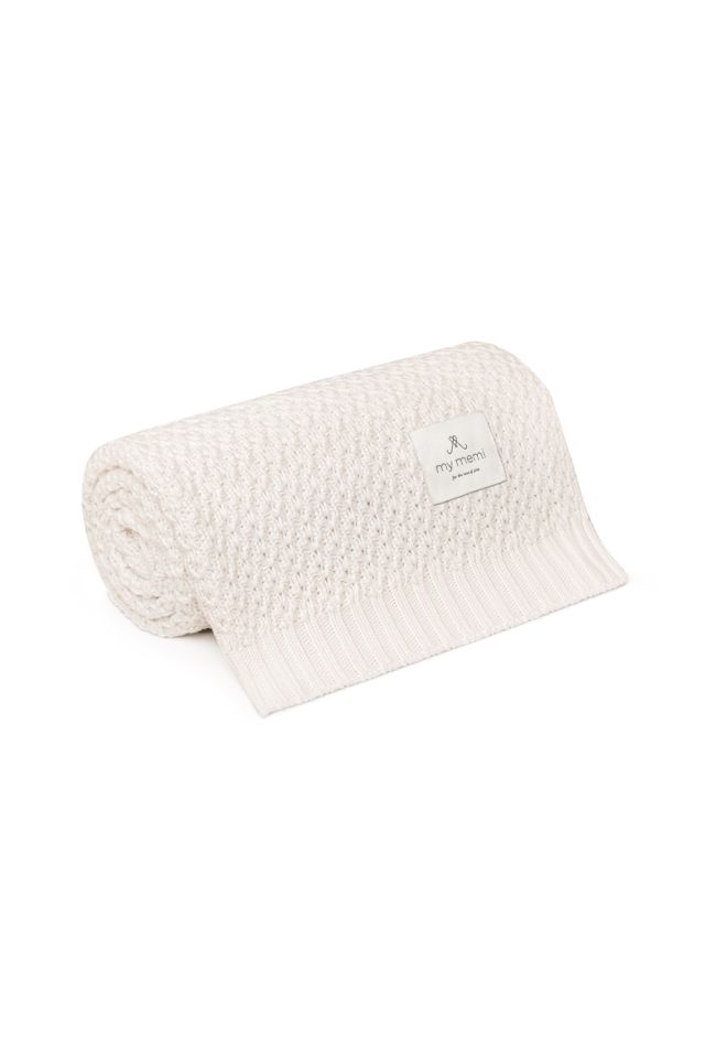 Bambus Babydecke Cream 80x100 - Chain