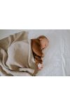 Decke aus 100% Merinowolle Warm Beige (Warmes Beige) – Premium Collection MY MEMI