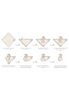 100% Merinowolle Wickeln Warm Beige – Premium Collection - MY MEMI
