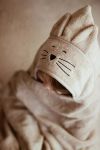 Bambus großes Handtuch Cream (Creme) - Cat MY MEMI