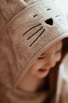 Bambus großes Handtuch Powder Pink (Puderrosa) - Cat MY MEMI