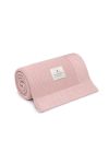 Bambus Decke Powder Pink (Puderrosa) 80x100 - Classic MY MEMI