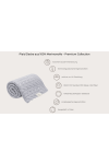 Plaid Decke aus 100% Merinowolle Cream – Premium Collection MY MEMI