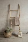 Plaid Decke aus 100% Merinowolle Warm Beige (Warmes Beige) – Premium Collection MY MEMI