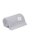 Decke aus 100% Merinowolle Grey (Grau) – Premium Collection MY MEMI