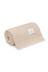 Decke aus 100% Merinowolle Warm Beige (Warmes Beige) – Premium Collection MY MEMI